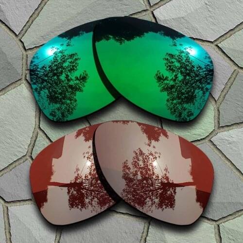 Jade Green&Bronze Brown Sunglasses Polarized Replacement Lenses for Dispatch 2