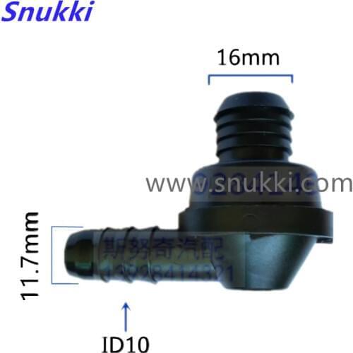 ID10 one-way valve non-return valve one way valve car accessories high quality air pump vacuum check valve for BMW 2pcs a lot