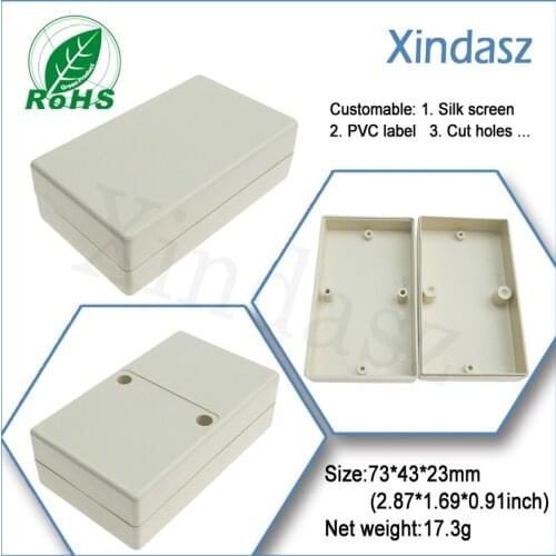Wholesale 10 pieces Hot sale plastic electrical enclosures boxes 73*43*24mm