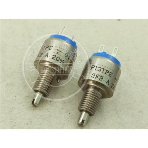 Original new 100% P13TPE A2.2K ceramic single potentiometer 2K2 (SWITCH)