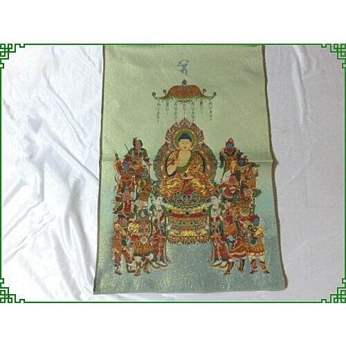 Religious supplies Thangka Buddha collection home decoration crafts