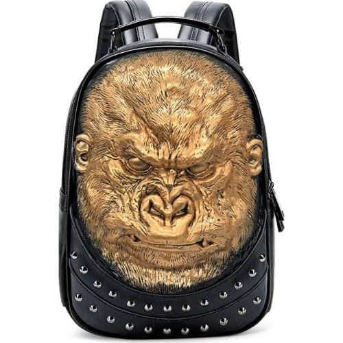 Fashion Men Women Backpack High Quality Thicken Leather Mochila Escolar Schoolbags For Teenagers Girls Boys Top-handle Backpack