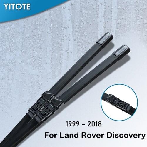 YITOTE Wiper Blades for Land Rover Discovery L318 / L319 / L462 Side Latch / Hook / Push Button Model Year From 1999 to 2018