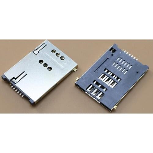 YuXi 1pcs/lot Brand New memory card reader holder socket tray slot connector replacement