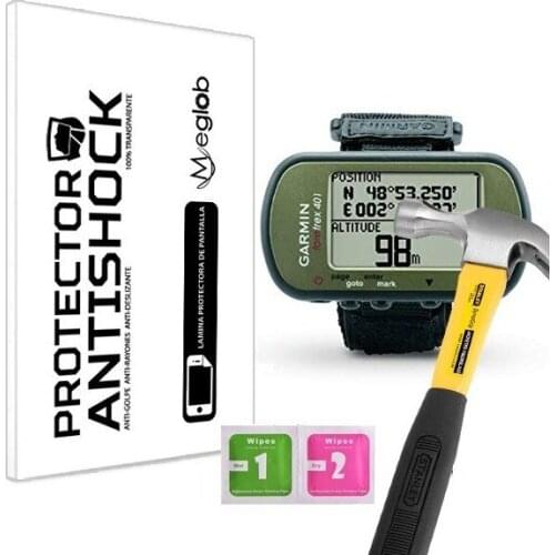 Screen protector Anti-Shock Anti-scratch Anti-Shatter compatible with Garmin Foretrex 401