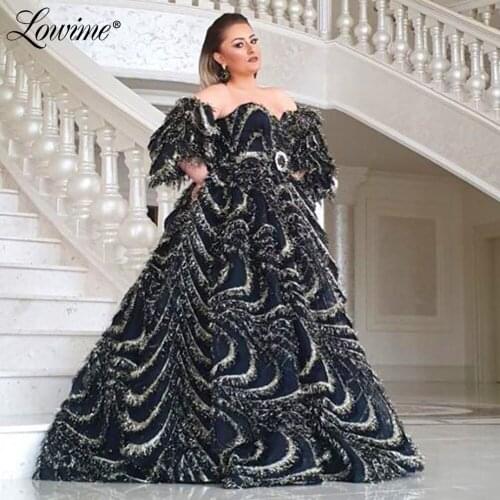 2020 Dubai Plus Size Evening Dresses Off The Shoulder Puffy Prom Dresses Robe De Soiree Arabic Party Gowns платья знаменитостей