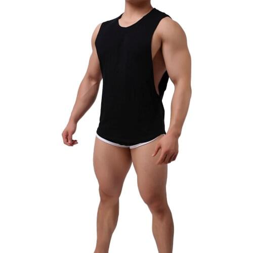 2 Pieces Sports Suit Set Men’ s Solid Color Round Collar Sleeveless Pullover+ Short Pants for Summer Basketball clothes summer