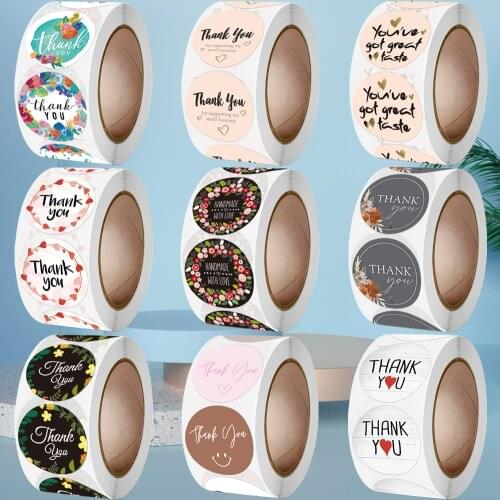 24types Thank You for Small Business Youve Got Great Taste Sticker Labels Flowers Decoration Packages Mail Envelopes Gift Party