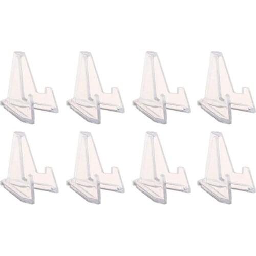 40Pcs Mini Coin Display Stand Easel Display Stand Coin Stand for Displaying Coins