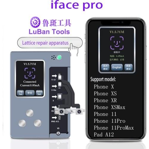 LuBan iFace Pro+ Dot-matrix Repair tool front camera dot-matrix test stand for iPhone and iPad read-write face ID LB IC flex