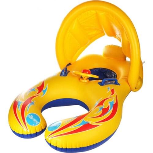 Summer Baby Kids Cartoon Ring Safety Swimming Ring Inflatable Swim Float Water Fun Pool Toys Swim Ring Seat Boat Water Sport