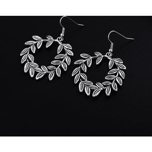 Trendy Vintage Garland Shape Dangle Earrings for Women Girl Retro Drop Earrings Cute Small Object Earring Jewelry Bijoux