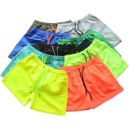 2020 NEW Mens Running Shorts Mens 10 color Sports Shorts Male double-deck Quick Drying Sports men Shorts Jogging Gym Shorts men