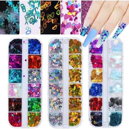 Nail Sculpture Powder Kit Carving Crystal Polymer Makeup Art Crystal Powders Builder Gel Builder For Manicure Nail Sequins