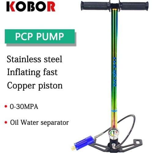 PCP pump Air gun Pump Diving bottle air pump 300BAR 30MPA 4500PSI stage 3 PCP Micro High Pressure Compressor