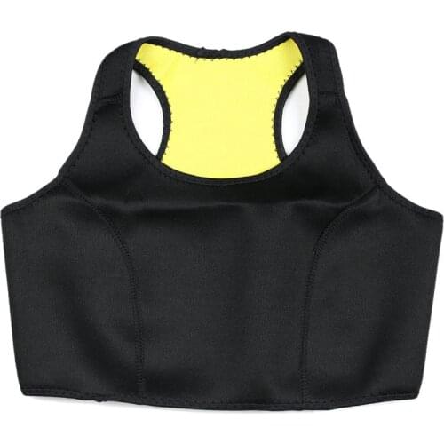 Neoprene Control Bra Elastic Stretchy Slimming Vest Stretch Sweat Slimming Bra