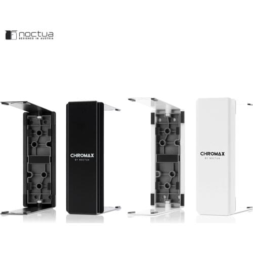 Noctua NA-HC2 chromax.white black heatsink cover for H-U12S NH-U12S TR4-SP3 NH-U12S SE-AM4 and NH-U12S DX-3647 CPU cooler fan