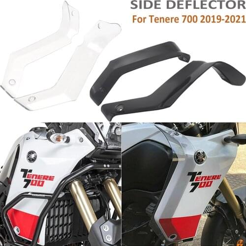 NEW For Yamaha Tenere 700 TENERE700 Motorcycle Accessories Windshield Wind Side Deflector Handle Bar Front Wind Deflector