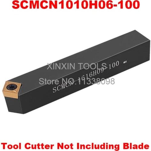 SCMCN1010H06-100 10*10mm Metal Lathe Cutting Tools Lathe Machine CNC Turning Tools External Turning Tool Holder S-Type SCMCN