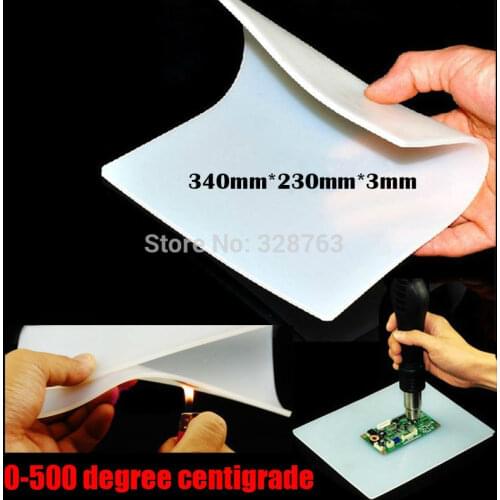 Heat-resistant Heat Gun BGA Soldering Station Repair insulation pad insulator pad desk mat maintenance platform 34*23*0.3cm