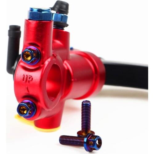 2pcs Motorcycle M6x20mm Brake Master Cylinder Set Screw 304 Stainless Steel for Adelin Franco 19 Rcs or More