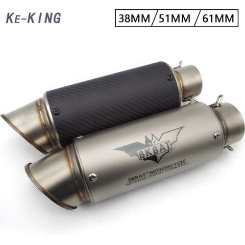 Motorcycle Exhaust System Exhaust Pipe With DB Killer Muffler GP-project FOR YAMAHA XMAX300 YZF-R125 XT 600 XSR 700 XSR900