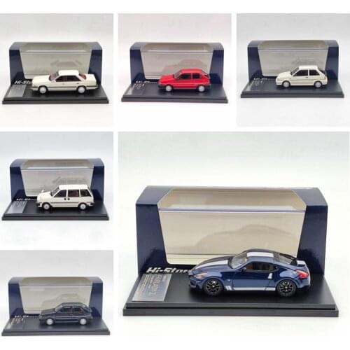 1/43 Hi-Story For N~san Laurel 4Door/Prairie JW-G/March Turbo/Fairlady Z Resin Models Car Toys Limited Edition Collection Gift