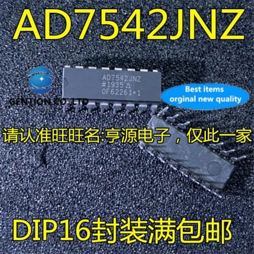 10Pcs AD7542 AD7542JN AD7542JNZ DIP-16 Lens driver chip in stock 100% new and original