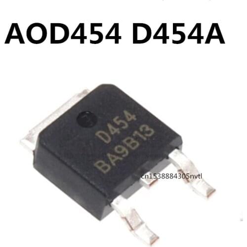 5PCS/ AOD454 D454A TO-252