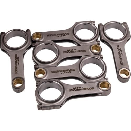 6x Forged Connecting Rods for Audi VW Golf R32 Audi A3 3.2L VR6 24v 164MM 84mm 800HP genuine 3/8 " ARP 2000 bolts