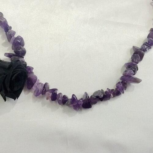 8-12MM 160Pcs/Lot Irregularity Natural Purple Quartz Beads Jewelry Loose Bead Jewelry Beads