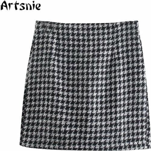 Женские трикотажные юбки Artsnie China At AliExpress