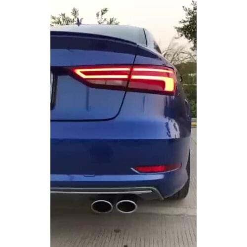 Car accessories modified TAIL LIGHT FOR Audi A3 2013 2014 2015 2016 2017 2018 2019 SEDAN changing spare parts of taillamp