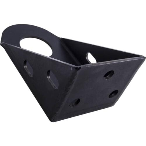 1piece Black Radiator Support Mount Bracket Fit 88-00 For Chevy Chevrolet C/K Series Tahoe Yukon