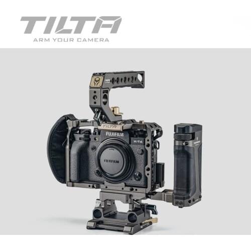 Tilta Fuji XT4 Camera Cage Dslr Rig for FUJIFILM XT3 XT4 Camera dslr camera cage TA-T04-C-G Side handle Top Handle Baseplate