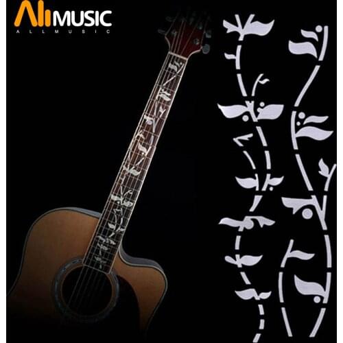 Guitar Fret Inlay Stickers Tree Of Life Fretboard Decals for Acoustic Electric Guitar