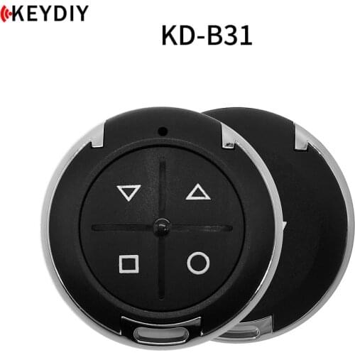 KEYDIY 4 Buttons General Garage Door Remote B31 for KD900 URG200 KD-X2/KD MINI Remote Generater