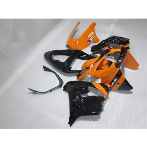 ABS Fairing kits for Kawasaki ZX 9R 2002 2003 NINJA zx9r 02 03 orange black bodywork fairings XY25