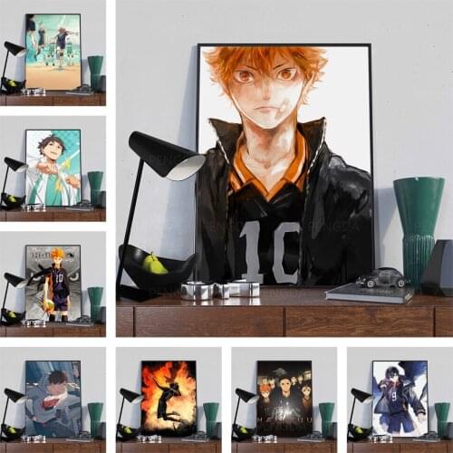 Modular Pictures Home Decoration Haikyu Wall Art Modern Canvas Prints Japanese Anime Painting For Bedroom Poster No Framework