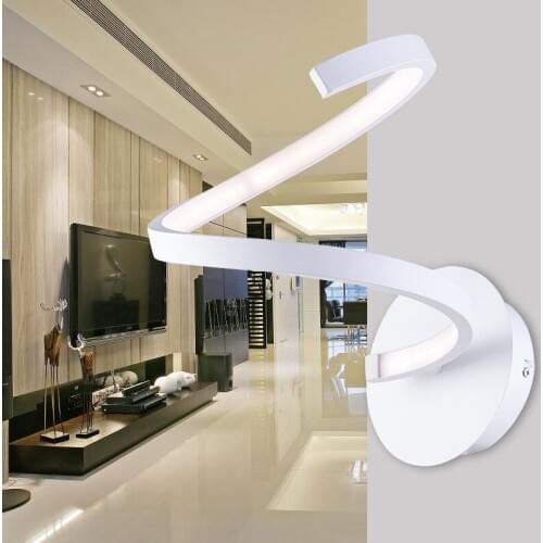 Nordice aplique luz pared wall lamp rope bedside living room corridor home deco
