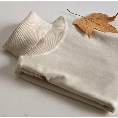 Autumn warm woman sweaters clothes 2021 new arrival base sweater women turtleneck female clothing solid slim sweaters for women