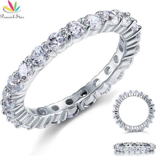 Peacock Star Rings With Crystals