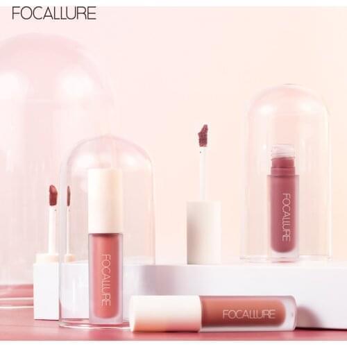 FOCALLURE Lipstick Gloss Waterproof Long Lasting Moist Lip Makeup Liquid Lip Stick Makeup Cosmetic FA134