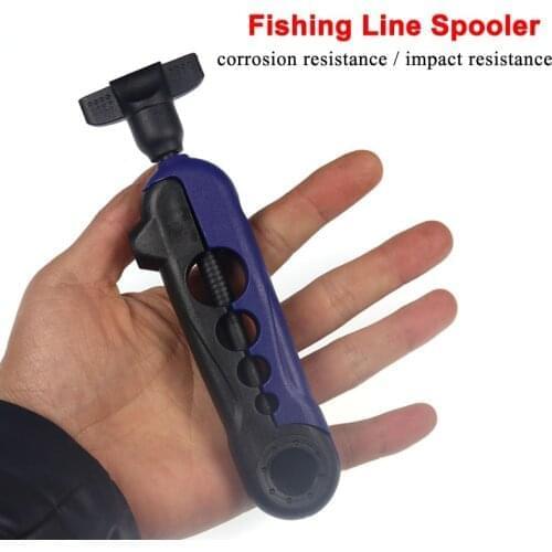 Portable Fishing Line Winder Universal Adjustable Reel Line Spooler for Various Sizes Rod Fishing Spooling Accessories Tackle