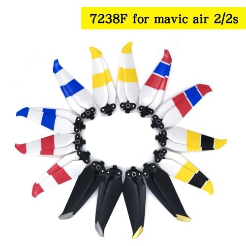 1 Pairs 7238F Propeller for Drone Mavic Air 2/2S Props Foldable Quick Release Propellers Blades for DJI Mavic Air 2S Accessories