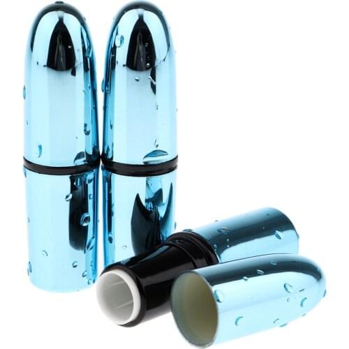 Empty Lipstick Refillable Lipstick Tubes Bottles Water Drop Design 3x