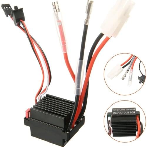 1PC Climbing Car ESC Brushed Speed Controller 320A 7.4V-11.1V High Voltage For RC Auto Boat Model Accessories