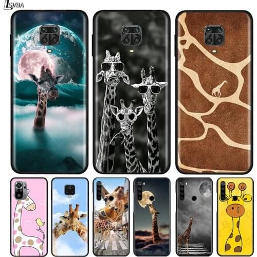 Silicone Cover The Giraffe Animal For Xiaomi Redmi Note 10 10S 9 9C 9S Pro Max 9T 8T 8 7 6 5 Pro 5A 4X 4 Phone Case
