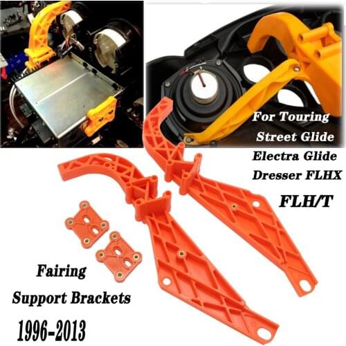 Motorcycle Inner Fairing Batwing Support Brackets For Harley Touring Street Glide Electra Glide FLHX FLH/T 1996-2011 2012 2013