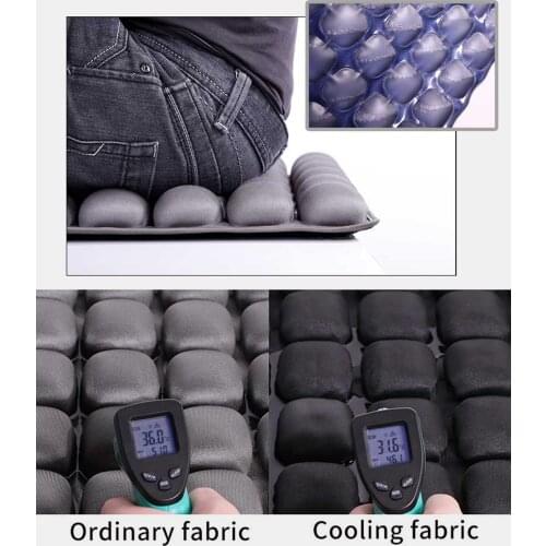 Air Seat Cushion for Office, Driving, Gaming Chair- 3D Stereo Air Cushion for Hip Stress Relief